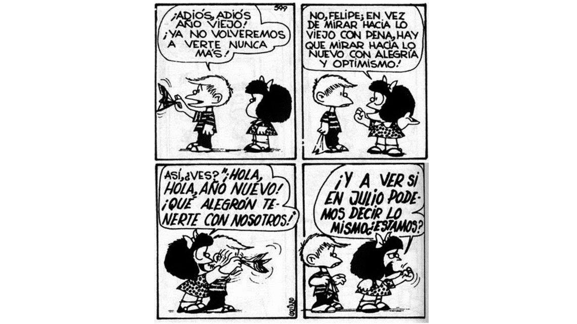 Foto: Quino, Mafalda.